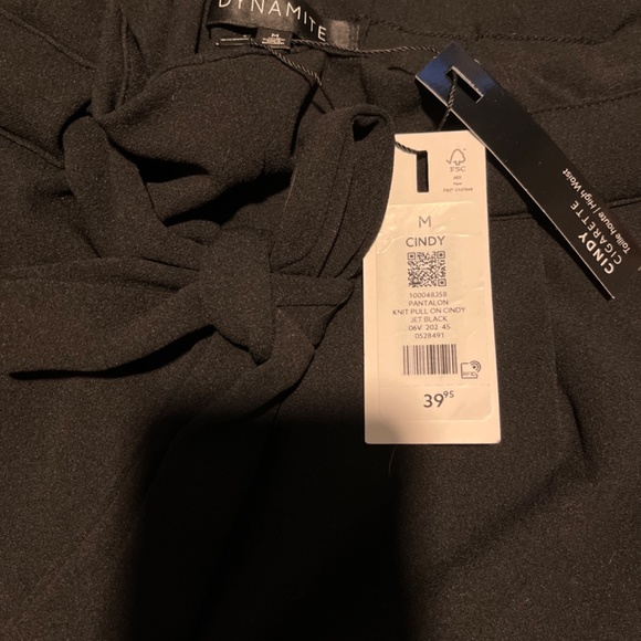 Dynamite Black Trousers - Picture 3 of 3